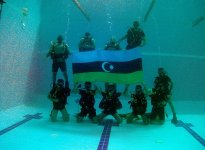 HDQ-də dalğıc kurslarının buraxılış mərasimi keçirilib (FOTO/VİDEO)