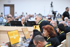 Ermənistan silahlı qüvvələrinin Şuşaya, Kəlbəcərə, Füzuliyə, Zəngilana hücumları nəticəsində zərər çəkmiş şəxslər məhkəmədə ifadə veriblər (FOTO)