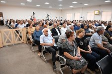 Ermənistan silahlı qüvvələrinin Şuşaya, Kəlbəcərə, Füzuliyə, Zəngilana hücumları nəticəsində zərər çəkmiş şəxslər məhkəmədə ifadə veriblər (FOTO)