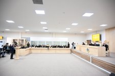 Ermənistan silahlı qüvvələrinin Şuşaya, Kəlbəcərə, Füzuliyə, Zəngilana hücumları nəticəsində zərər çəkmiş şəxslər məhkəmədə ifadə veriblər (FOTO)