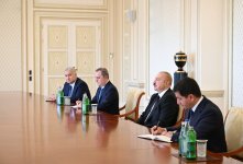 Prezident İlham Əliyev Böyük Britaniya və Şimali İrlandiya Birləşmiş Krallığının dövlət nazirini qəbul edib (FOTO/VİDEO)