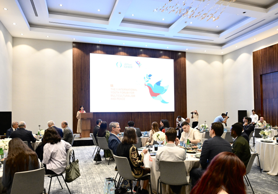 II Beynəlxalq Multikulturalizm Gənclər Forumunun bağlanış mərasimi olub (FOTO)