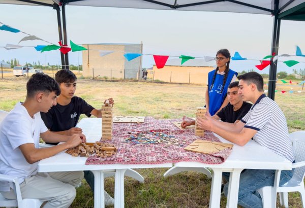 Səyyar Gənclər Xidməti bu dəfə Goranboy gəncləri üçün fəaliyyətə başlayıb (FOTO)