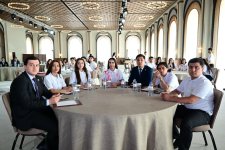 Laçında "Mədəni və yaradıcı sənayelərdə gənclər dalğası” mövzusunda panel müzakirə keçirilib (FOTO)