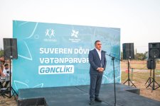 Səyyar Gənclər Xidməti bu dəfə Goranboy gəncləri üçün fəaliyyətə başlayıb (FOTO)