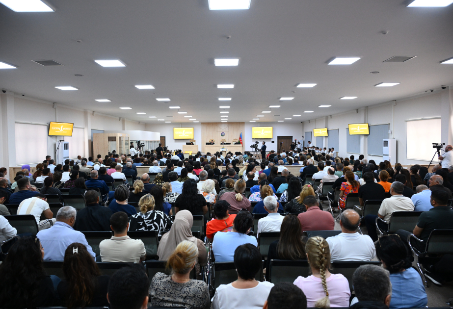 Ruben Vardanyanın məhkəməsində zərərçəkmiş şəxslərin və zərərçəkmişlərin hüquqi varislərinin ifadələri dinlənilib (FOTO)