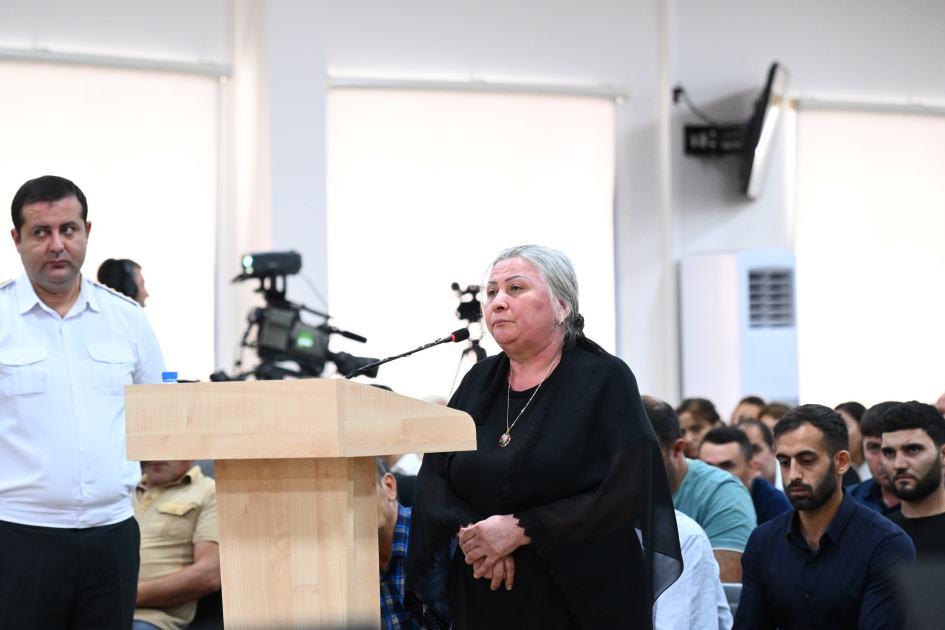 Ruben Vardanyanın məhkəməsində zərərçəkmiş şəxslərin və zərərçəkmişlərin hüquqi varislərinin ifadələri dinlənilib (FOTO)