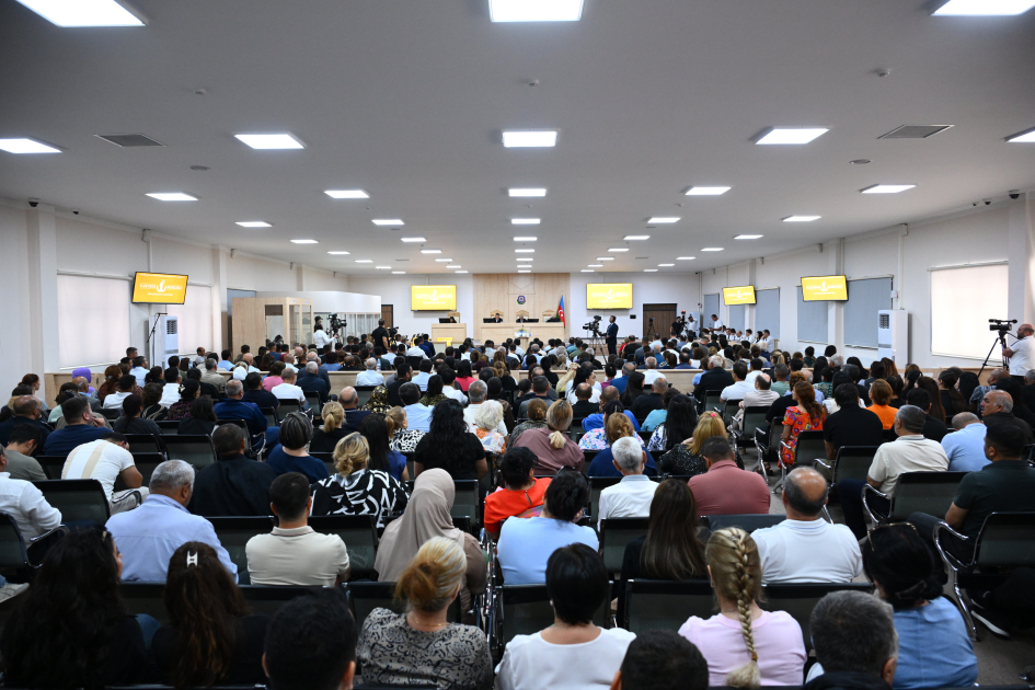 Ruben Vardanyanın məhkəməsində zərərçəkmiş şəxslərin və zərərçəkmişlərin hüquqi varislərinin ifadələri dinlənilib (FOTO)