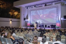 DTX-nin “Bilgəh” istirahət mərkəzində Vətən müharibəsi iştirakçıları ilə görüş təşkil olunub (FOTO)