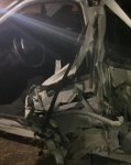 Ağcabədidə iki minik avtomobili toqquşdu - Xəsarət alanlar var (FOTO)