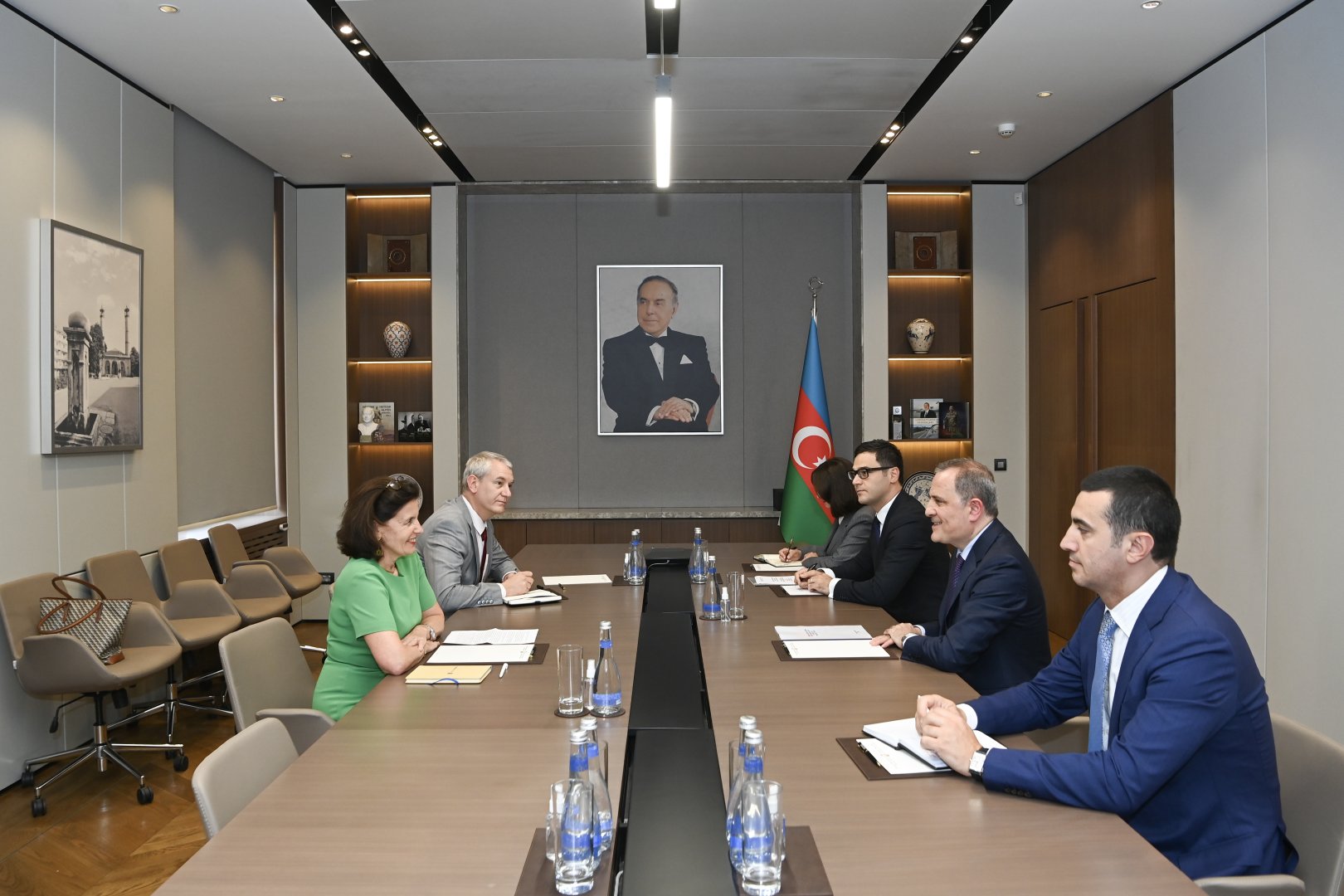Fransanın ölkəmizdəki səfirinin diplomatik fəaliyyəti başa çatıb (FOTO)