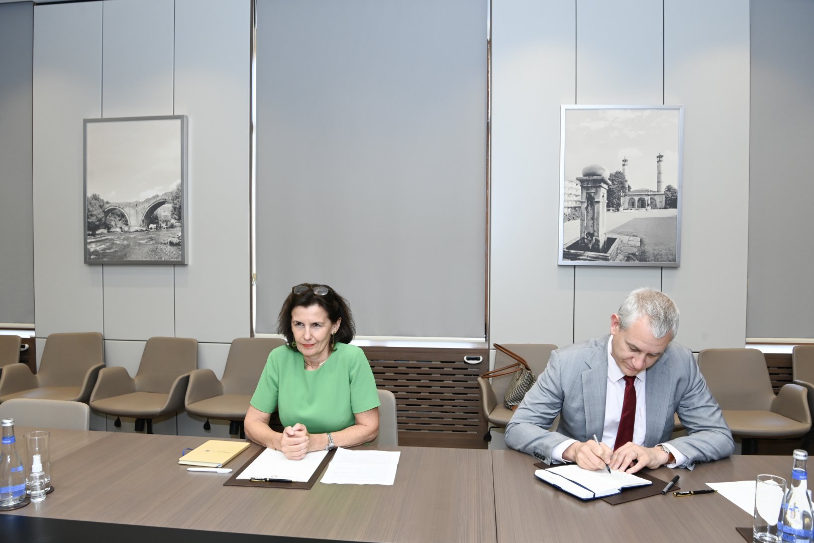 Fransanın ölkəmizdəki səfirinin diplomatik fəaliyyəti başa çatıb (FOTO)