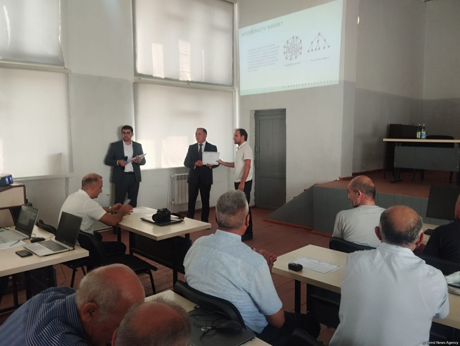 Xocalının Ballıca kənd sakinlərinə sertifikatlar verilib (FOTO)