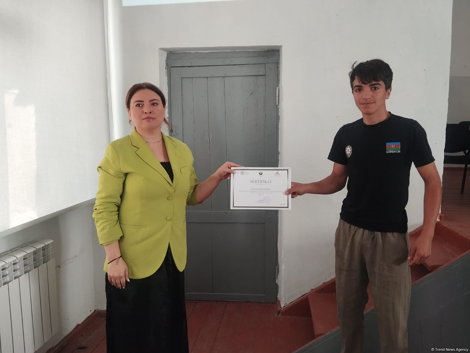 Xocalının Ballıca kənd sakinlərinə sertifikatlar verilib (FOTO)