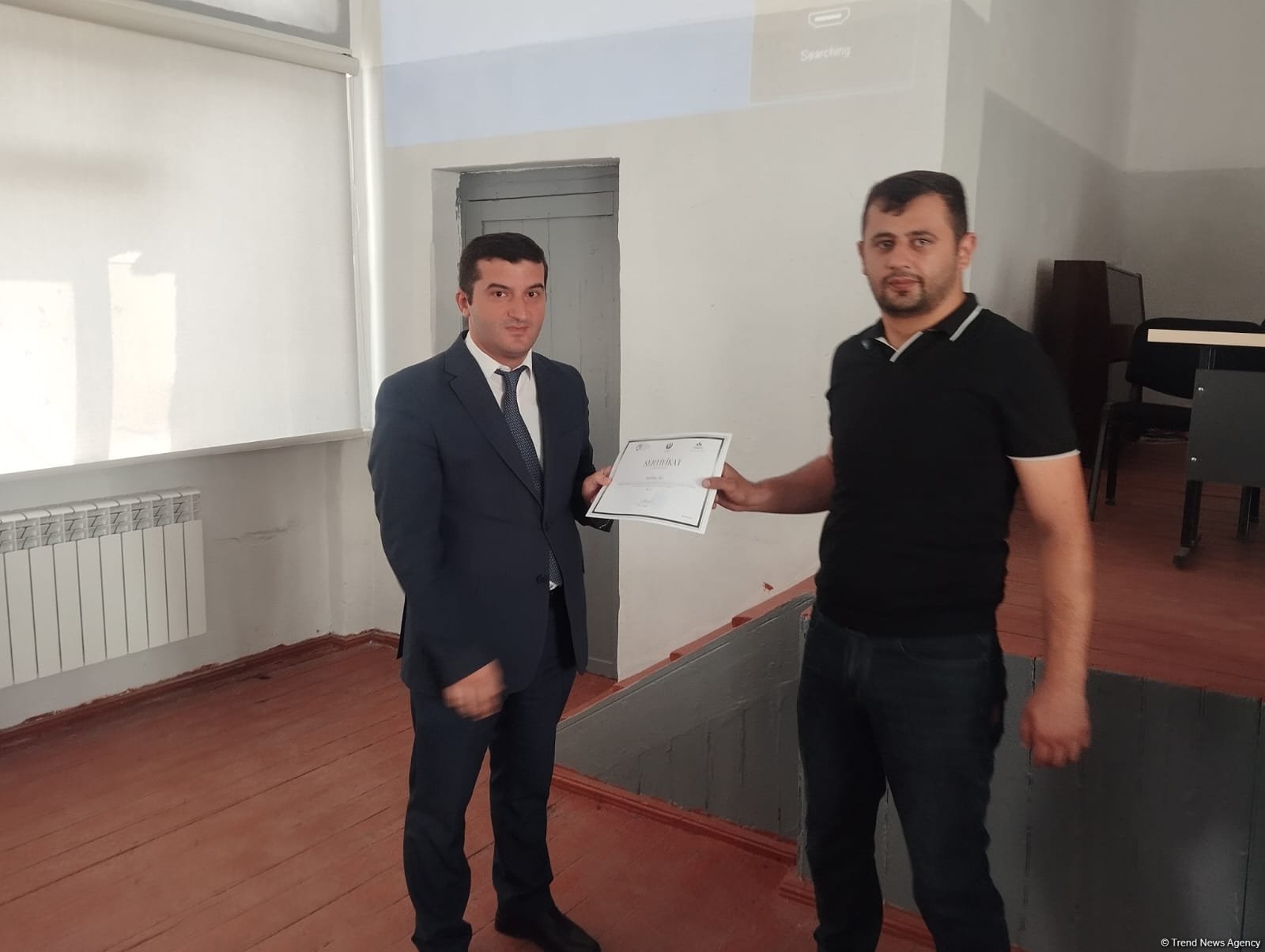 Xocalının Ballıca kənd sakinlərinə sertifikatlar verilib (FOTO)