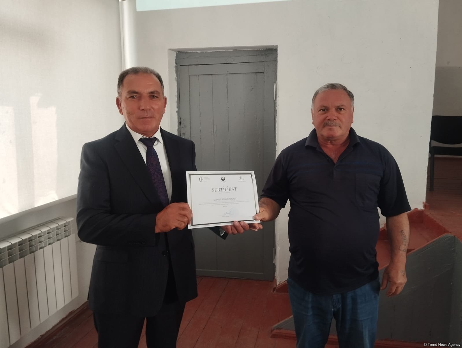 Xocalının Ballıca kənd sakinlərinə sertifikatlar verilib (FOTO)