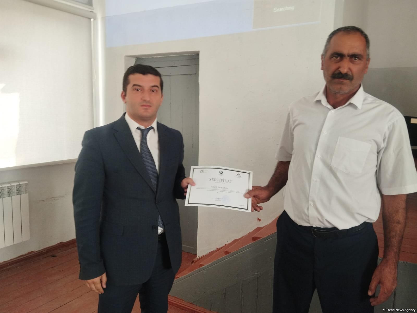 Xocalının Ballıca kənd sakinlərinə sertifikatlar verilib (FOTO)