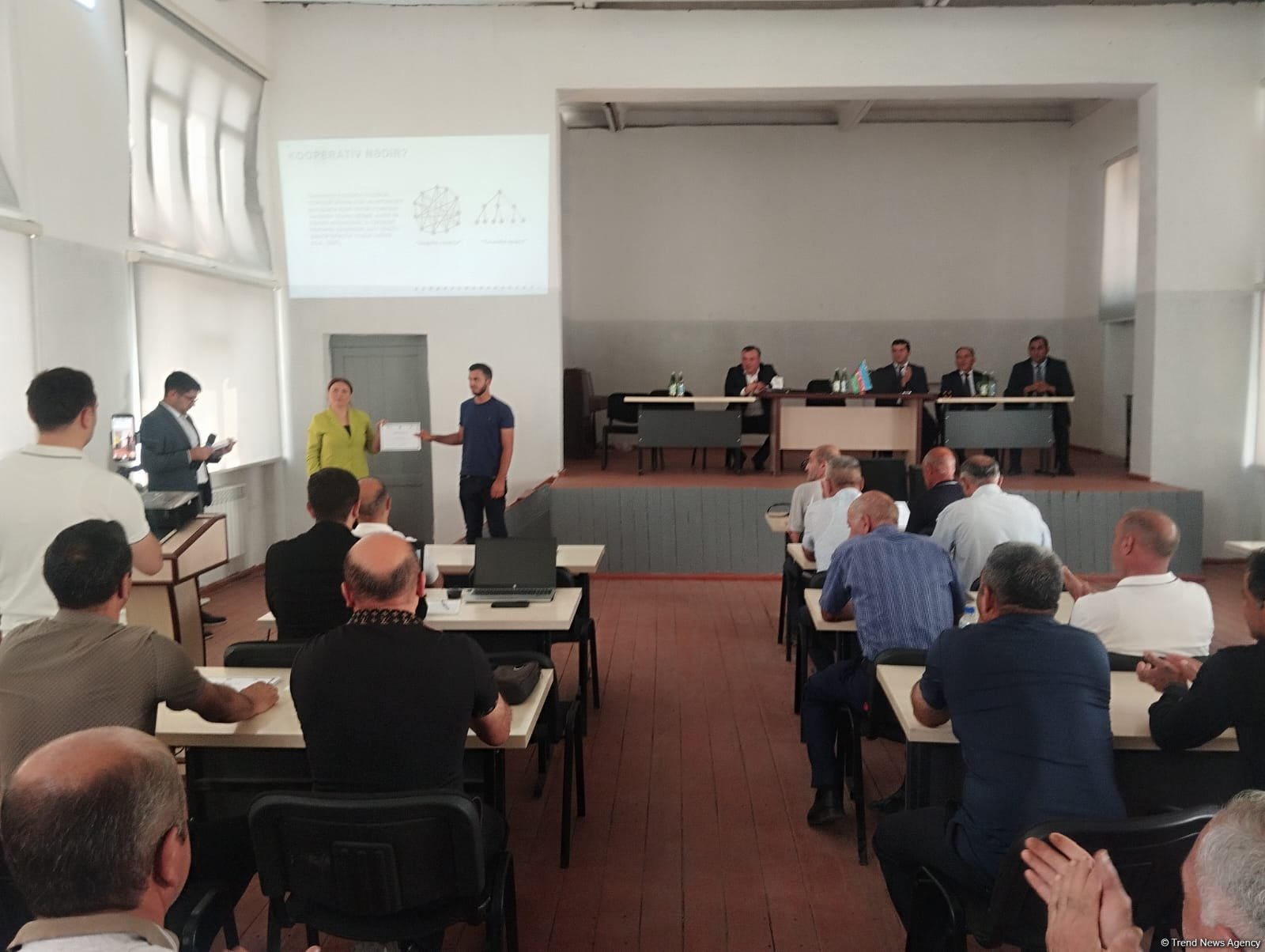 Xocalının Ballıca kənd sakinlərinə sertifikatlar verilib (FOTO)