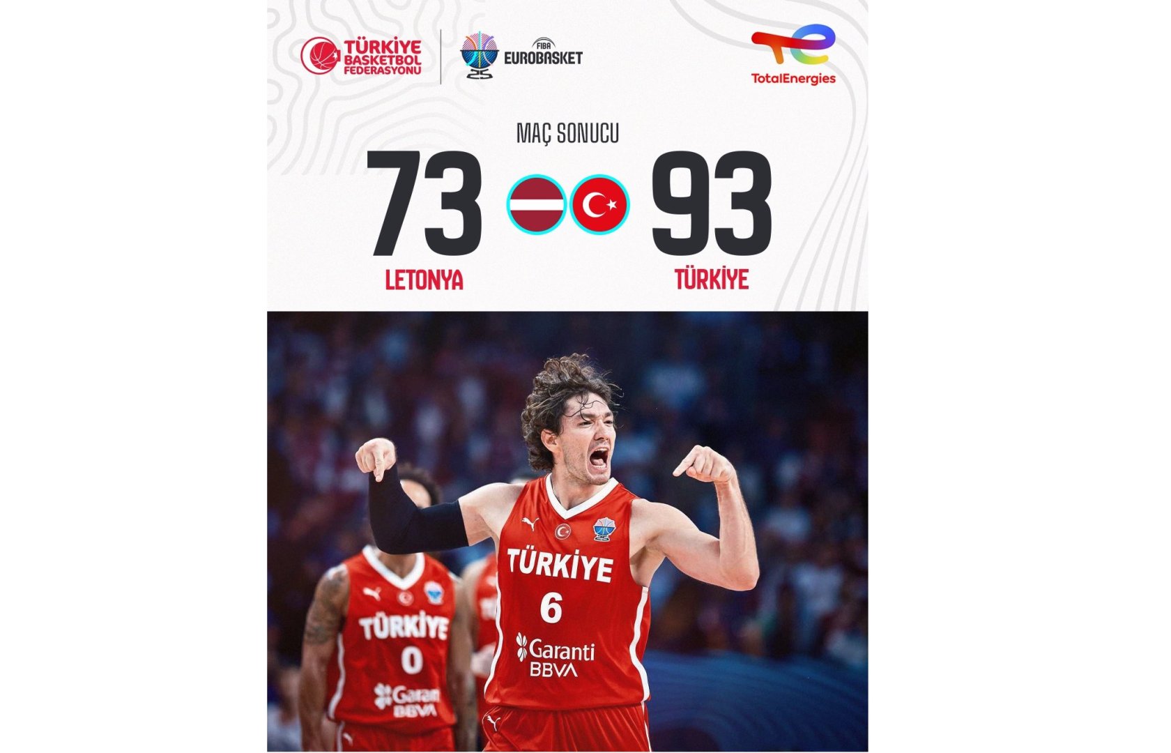 Basketbol üzrə Türkiyə millisi Avropa çempionatına qələbə ilə başlayıb