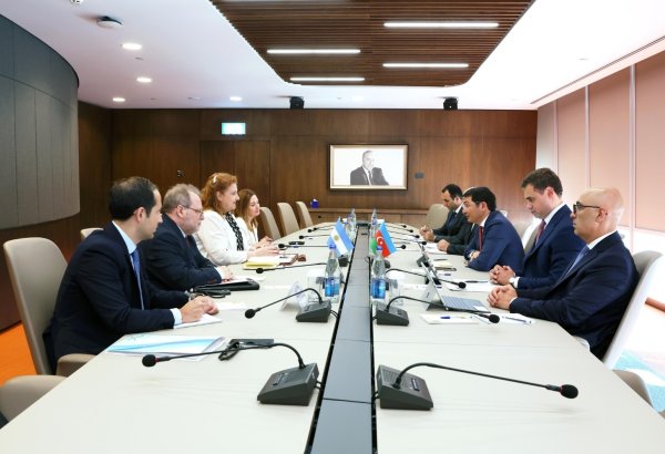 Azərbaycan Argentina arasında iqtisadi əməkdaşlığın inkişafı dəyərləndirilib