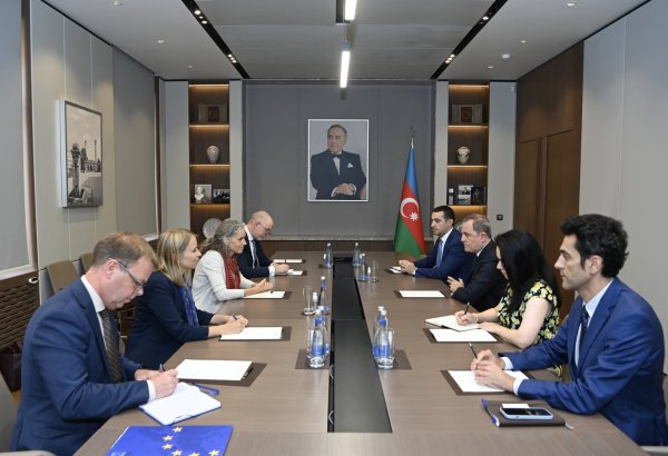 Azərbaycan və Aİ arasında bir sıra sahələrdə əməkdaşlıq məsələləri nəzərdən keçirilib (FOTO)