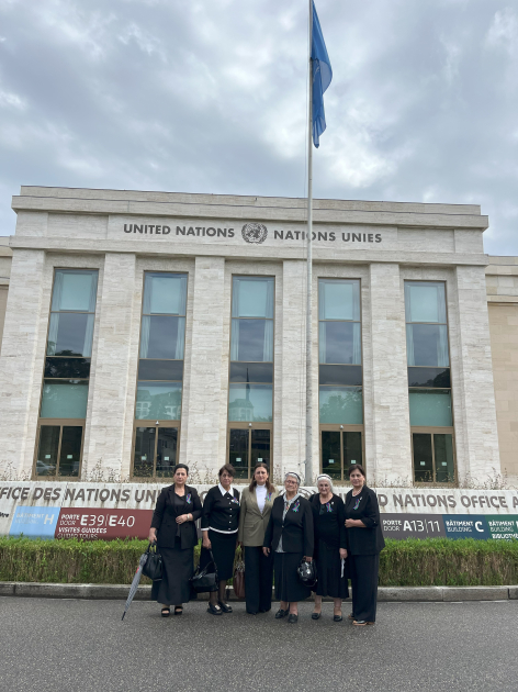 Azərbaycanlı itkinlərin ailə üzvləri ilk dəfə BMT-də qəbul edilib (FOTO)