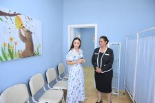 Heydər Əliyev Fondunun vitse-prezidenti Leyla Əliyeva Şamaxıda inşa olunan körpələr evi-uşaq bağçalarının açılışında iştirak edib (YENİLƏNİB) (FOTO)