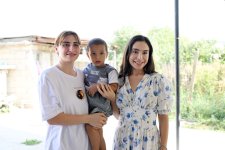 Heydər Əliyev Fondunun vitse-prezidenti Leyla Əliyeva Şamaxıda inşa olunan körpələr evi-uşaq bağçalarının açılışında iştirak edib (YENİLƏNİB) (FOTO)