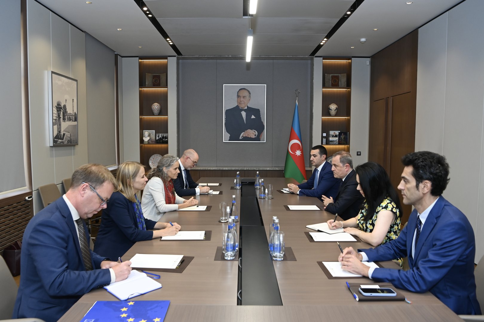 Azərbaycan və Aİ arasında bir sıra sahələrdə əməkdaşlıq məsələləri nəzərdən keçirilib (FOTO)