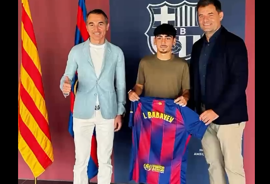 Azərbaycanlı gənc futbolçu "Barselona"da cıxış edəcək (VİDEO)
