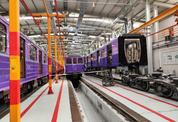 Bakı Metropoliteni qatar parkını 20 yeni nəsil vaqonla gücləndirir (FOTO)