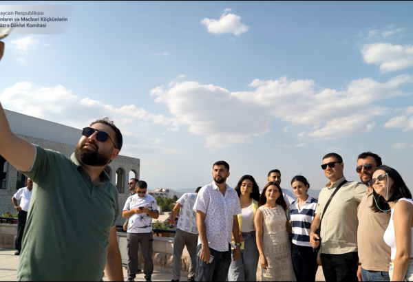 Xocalı və Xankəndi şəhərlərinə infotur təşkil edilib (VİDEO)