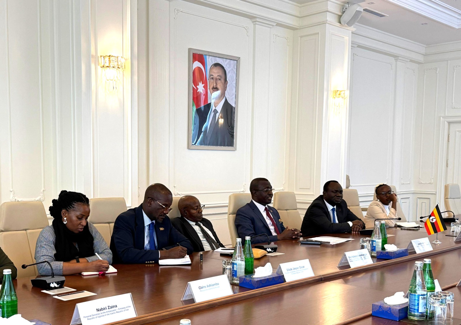 Azərbaycanla Uqanda arasında kənd təsərrüfatı sahəsində əməkdaşlıq müzakirə edilib (FOTO)