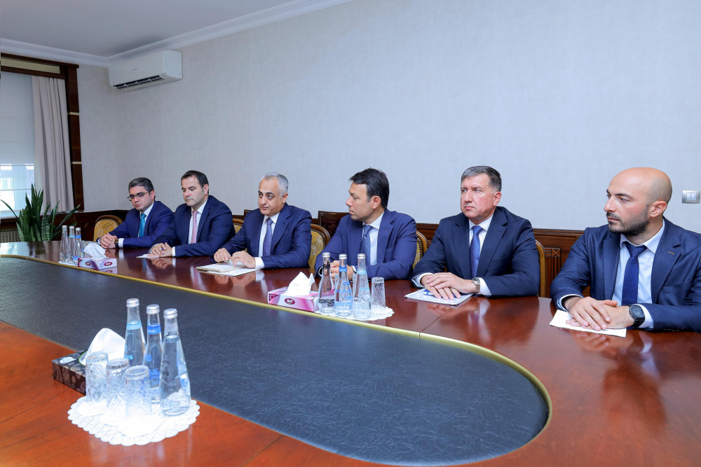 Fuad Nəcəfli Avropa İttifaqının Cənubi Qafqaz üzrə xüsusi nümayəndəsi ilə görüşüb (FOTO)