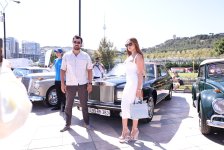 “At gücü” - klassik avtomobillərin yürüşü və çövkən oyunu keçirilib (FOTO)