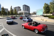 “At gücü” - klassik avtomobillərin yürüşü və çövkən oyunu keçirilib (FOTO)