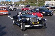 “At gücü” - klassik avtomobillərin yürüşü və çövkən oyunu keçirilib (FOTO)