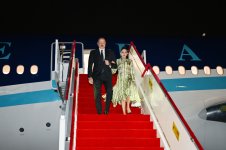 Azərbaycan Prezidenti İlham Əliyev Çinə işgüzar səfərə gəlib (FOTO/VİDEO)