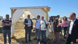 Şüvəlanda üç yeni çimərlik istifadəyə verilib (FOTO)