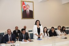 Xaçmazda tələbə adını qazanan şəhid övladları və 600-dən yüksək bal toplayan məzunlarla görüş keçirilib (FOTO)