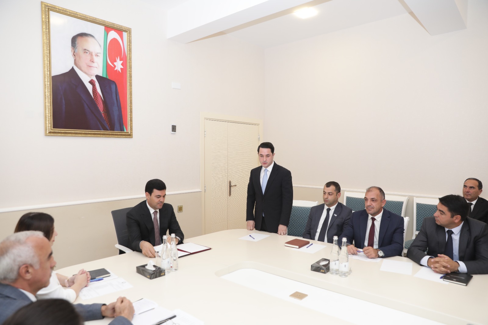 Xaçmazda tələbə adını qazanan şəhid övladları və 600-dən yüksək bal toplayan məzunlarla görüş keçirilib (FOTO)