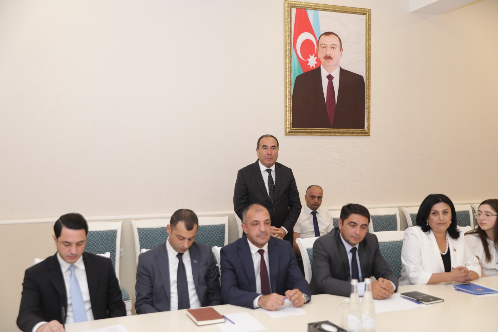 Xaçmazda tələbə adını qazanan şəhid övladları və 600-dən yüksək bal toplayan məzunlarla görüş keçirilib (FOTO)