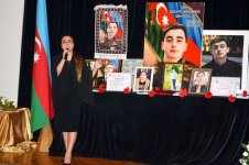 Şəhidlərin xatirəsinə həsr olunan anım mərasimi keçirilib (FOTO)