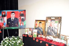 Şəhidlərin xatirəsinə həsr olunan anım mərasimi keçirilib (FOTO)