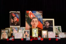 Şəhidlərin xatirəsinə həsr olunan anım mərasimi keçirilib (FOTO)