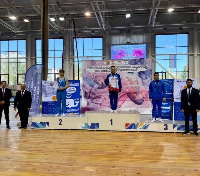 İdman gimnastlarımız Açıq kubokda medallar qazanıblar (FOTO)