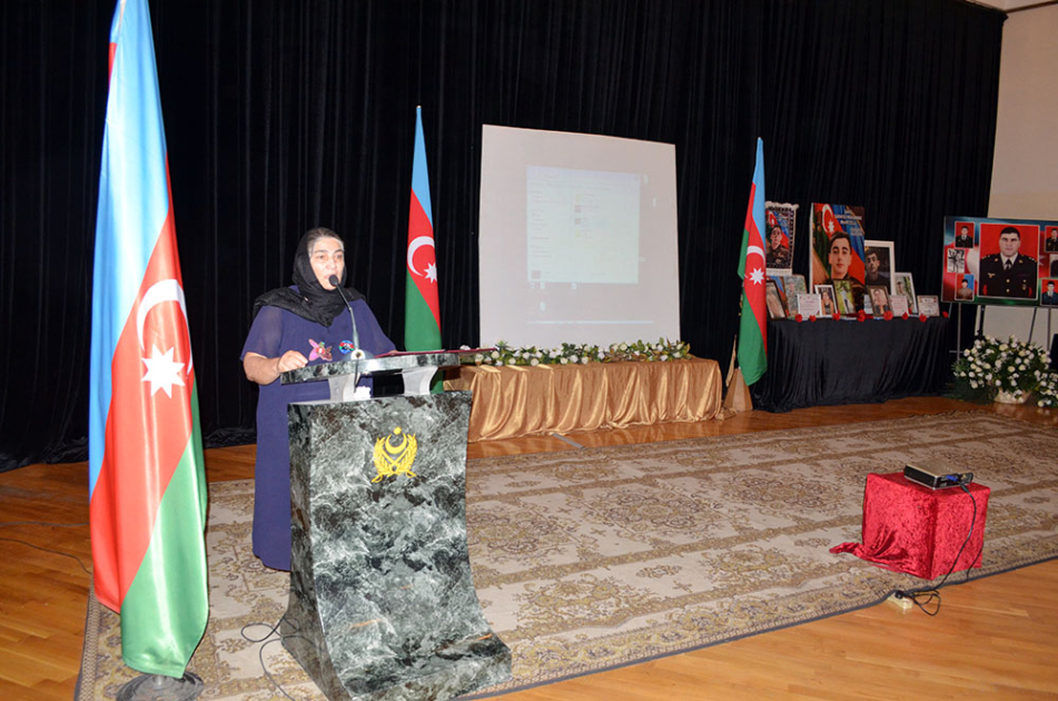 Şəhidlərin xatirəsinə həsr olunan anım mərasimi keçirilib (FOTO)