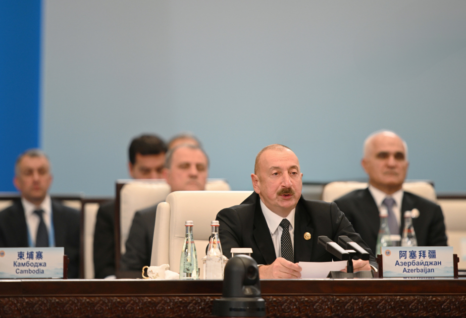 Prezident İlham Əliyev: Azərbaycan regionda Çinin etibarlı tərəfdaşıdır