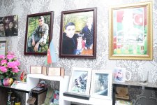 Xaçmazın Uzunoba kəndində şəhid Ehtiram Heydərovun ailəsi ziyarət olunub (FOTO)