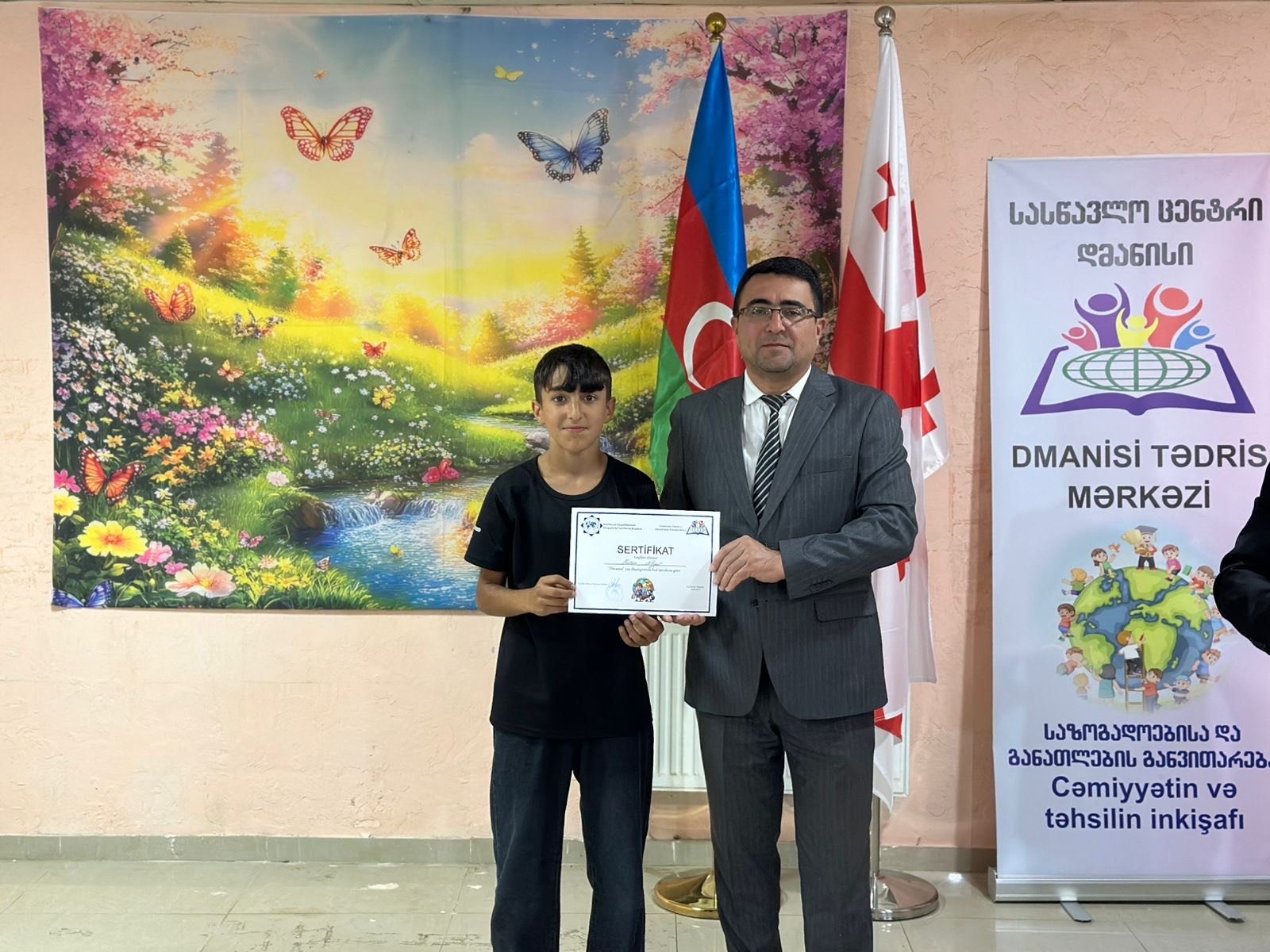 Gürcüstanda yaşayan azərbaycanlı gənclər yay düşərgəsində (FOTO)